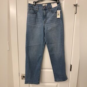Jessica Simpson Straight Boyfriend Ankle Jeans - Light Wash Lovey Dovey